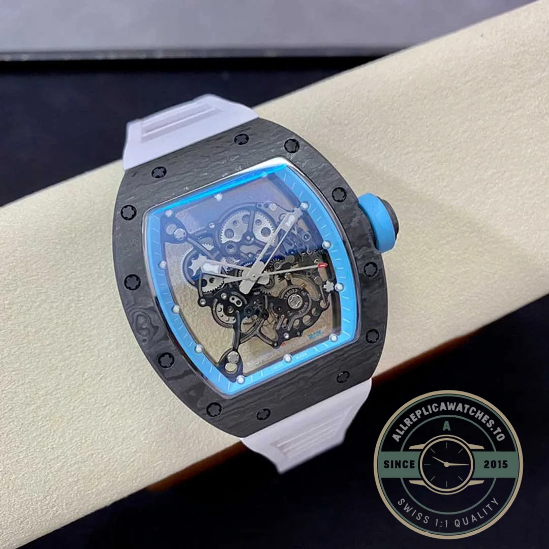 Replica Richard Mille 055 Carbon Fiber - Factory Super Clone Watch