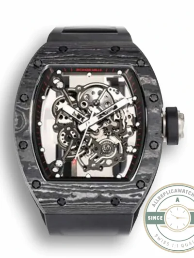 Replica Richard Mille 055 Carbon Fiber Dial - Top-Tier Swiss Replica Watch
