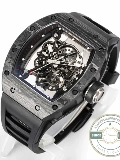 Replica Richard Mille 055 Carbon Fiber Dial - Premium Super Clone Watch