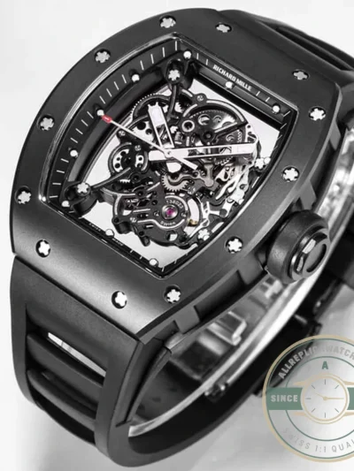 Replica Richard Mille 055 Ceramic Skeleton Dial - Best Quality Replica Watch