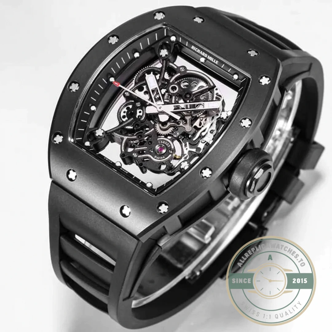 Replica Richard Mille 055 Ceramic Skeleton Dial - Best Quality Replica Watch