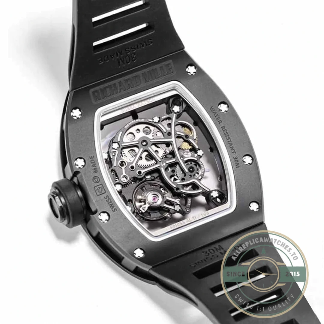 Replica Richard Mille 055 Ceramic Skeleton Dial - Best Quality Replica Watch