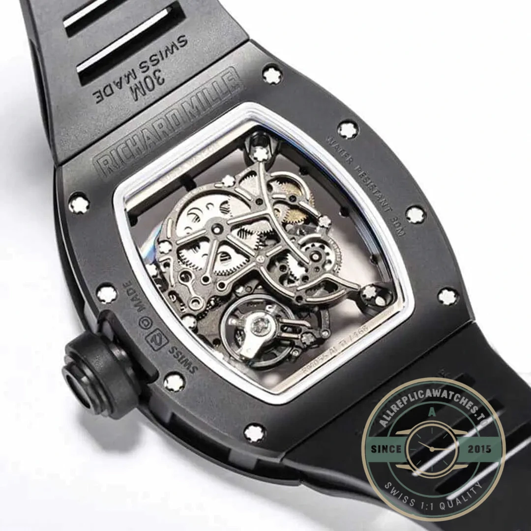Replica Richard Mille 055 V2 Black Ceramic Case - Top-Tier Swiss Replica Watch