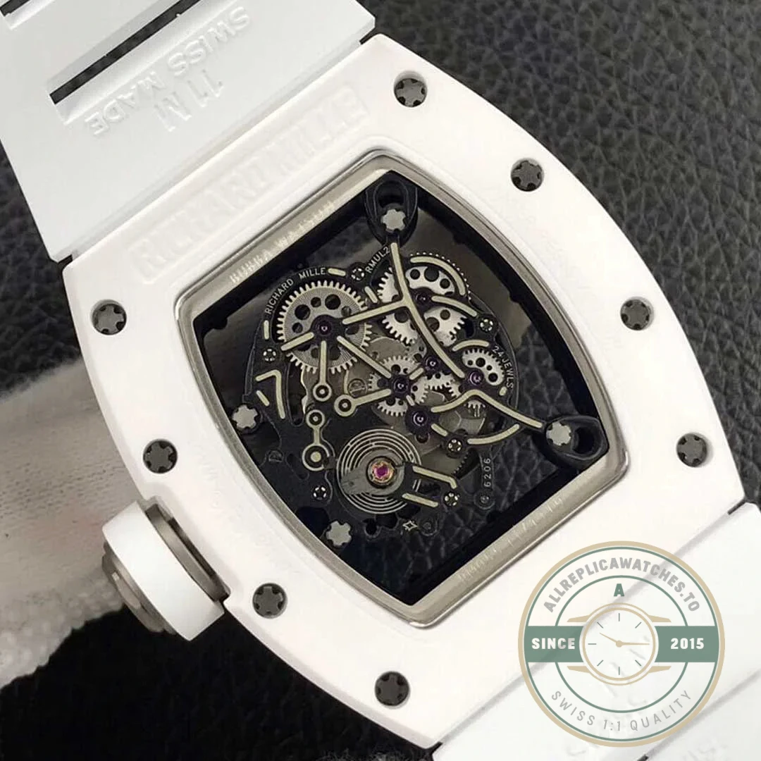 Replica Richard Mille 055 White Ceramic - Budget Luxury Replica Watch