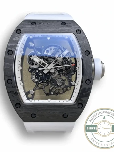 Replica Richard Mille 055 White Strap - Best Quality Replica Watch