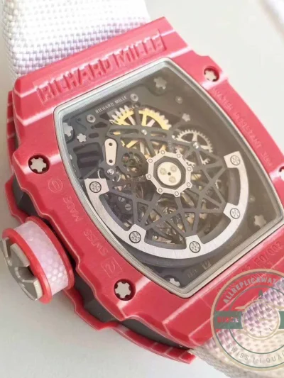 Replica Richard Mille 067-02 Eta8215 Red Forge Carbon Bezel - Budget Luxury Replica Watch