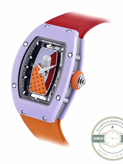 Replica Richard Mille 07-01 Automatic Coloured Ceramics Pastel Lavender Limited Edition - High-Grade Replica Watch