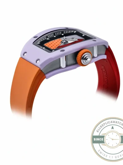 Replica Richard Mille 07-01 Automatic Coloured Ceramics Pastel Lavender Limited Edition - Swiss-Made Clone Watch