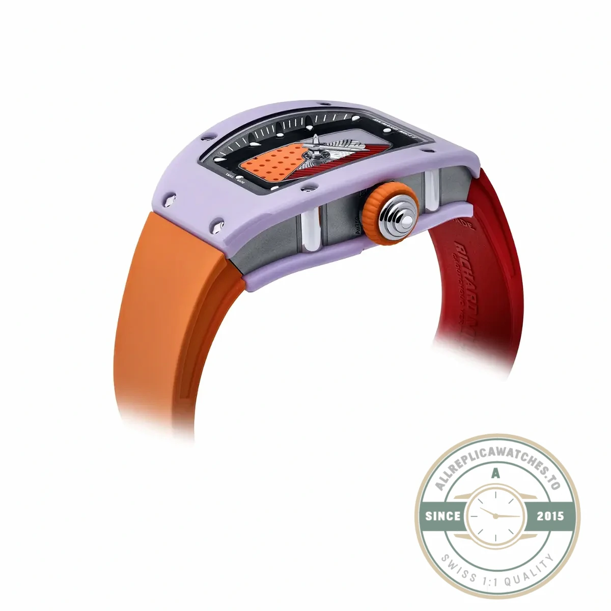 Replica Richard Mille 07-01 Automatic Coloured Ceramics Pastel Lavender Limited Edition - Swiss-Made Clone Watch