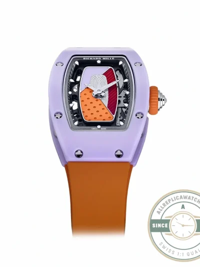 Replica Richard Mille 07-01 Automatic Coloured Ceramics Pastel Lavender Limited Edition - Affordable Super Clone Watch