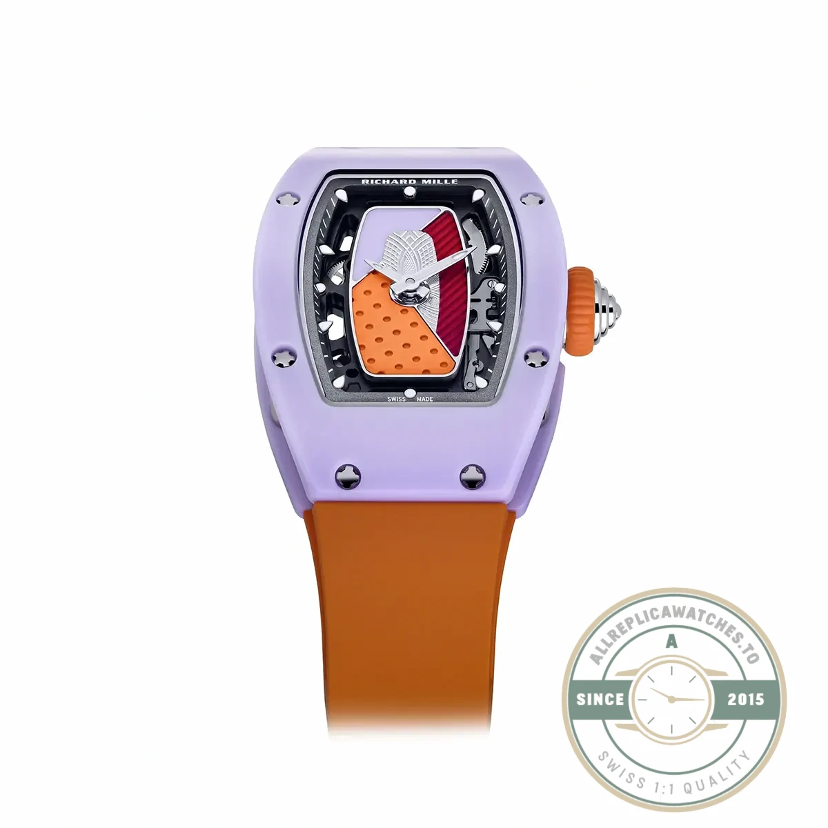 Replica Richard Mille 07-01 Automatic Coloured Ceramics Pastel Lavender Limited Edition - Affordable Super Clone Watch