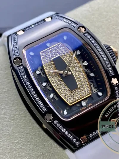 Replica Richard Mille 07-01 Black Ceramic Case - Luxury Replica Watch