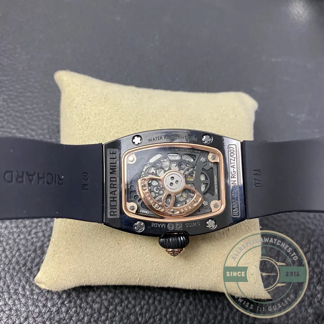 Replica Richard Mille 07-01 Blue Ceramic - Top-Tier Swiss Replica Watch