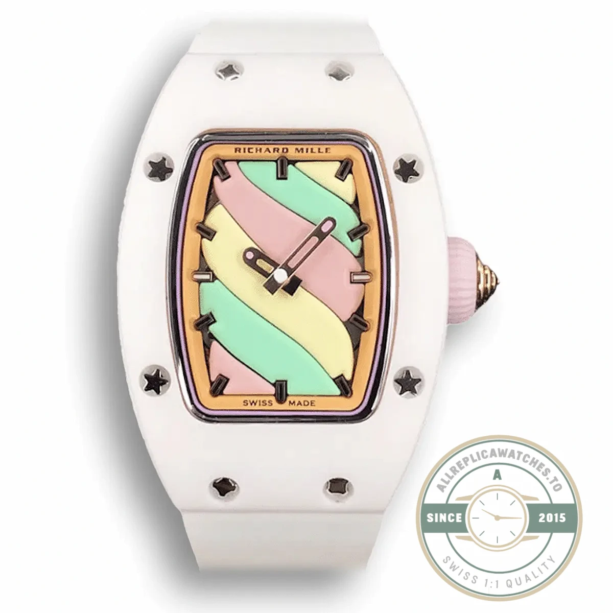 Replica Richard Mille 07-01 Bon White Ceramic Case - Affordable Super Clone Watch