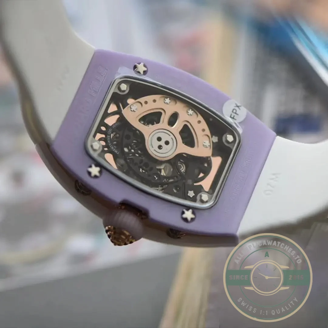 Replica Richard Mille 07-01 Bon White Ceramic Case - Best Quality Replica Watch