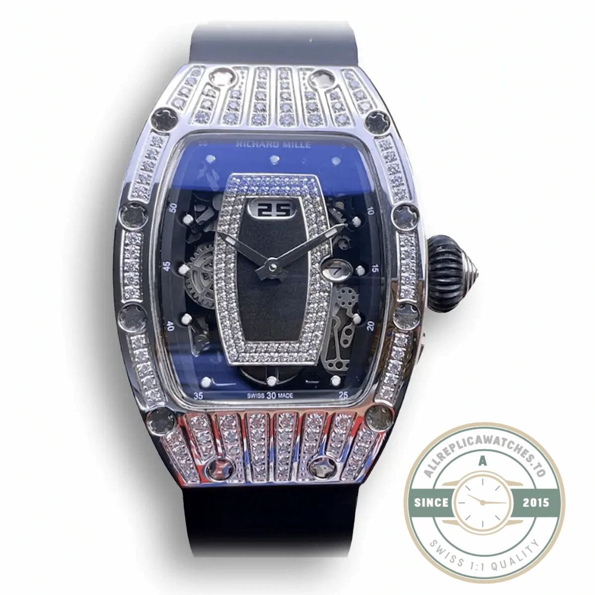Replica Richard Mille 07-01 Diamond Case - Budget Luxury Replica Watch