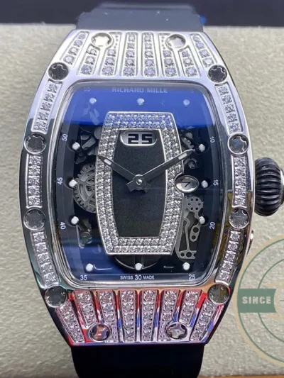 Replica Richard Mille 07-01 Diamond Case - Factory Super Clone Watch