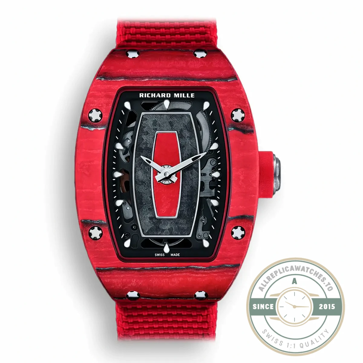 Replica Richard Mille 07-02 Automatic Winding Racing Red Limited Edition - Luxury Replica Watch