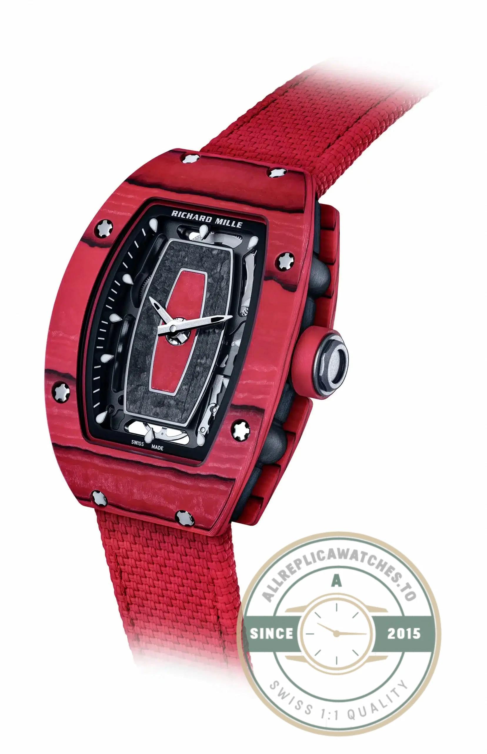 Replica Richard Mille 07-02 Automatic Winding Racing Red Limited Edition - Affordable Super Clone Watch