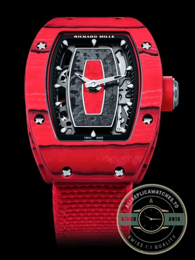 Replica Richard Mille 07-02 Automatic Winding Racing Red Limited Edition - Factory Super Clone Watch