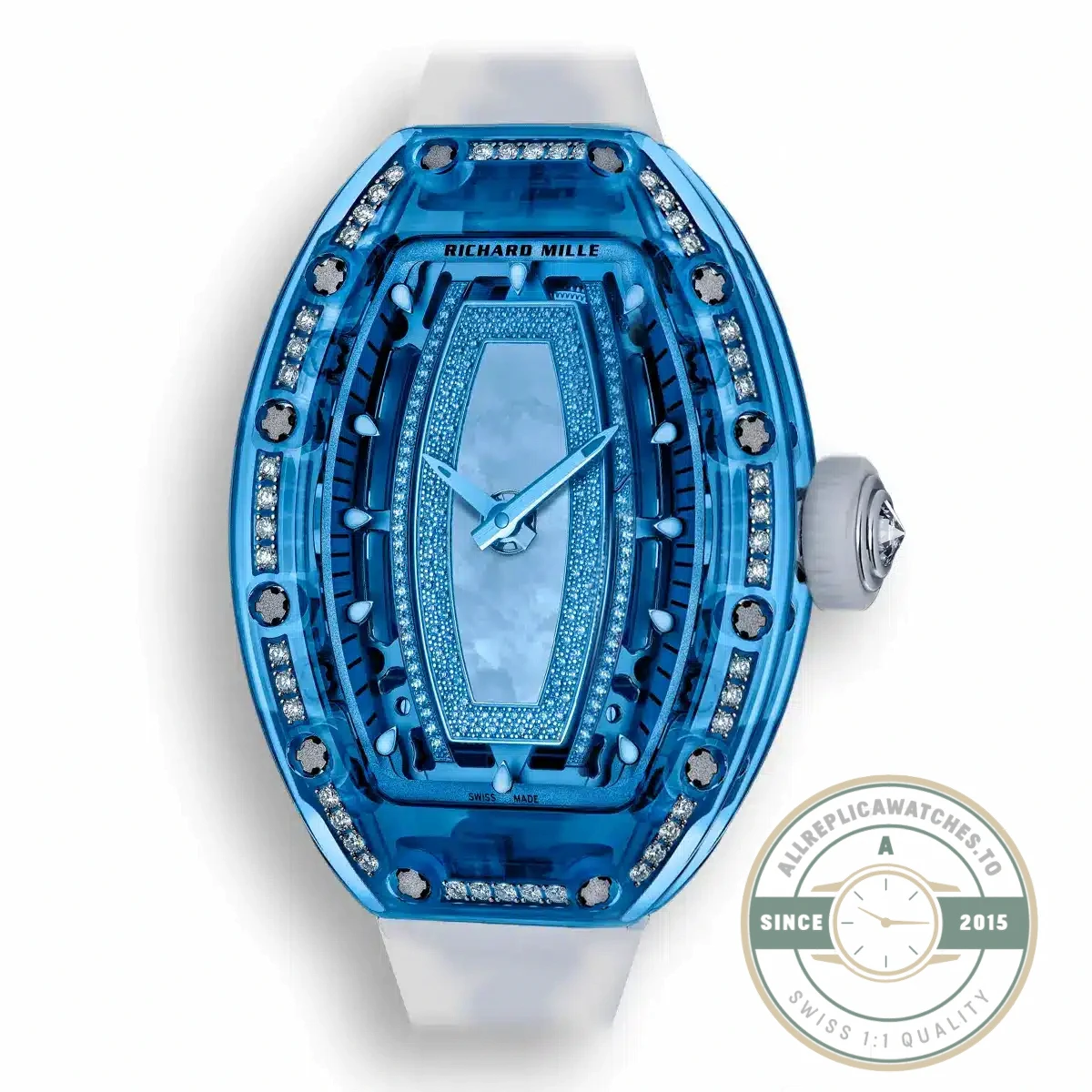Replica Richard Mille 07-02 Saphir Serti - Factory Super Clone Watch