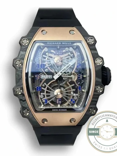 Replica Richard Mille 21-01 Tourbillon Skeleton Dial - Budget Luxury Replica Watch