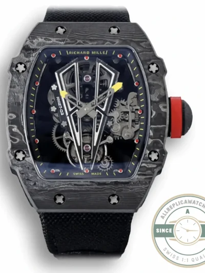 Replica Richard Mille 27-03 Rafael Nadal Tourbillon Skeleton Dial - Affordable Super Clone Watch