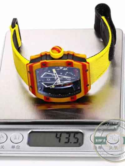 Replica Richard Mille 27-03 Tourbillon Yellow Strap - Budget Luxury Replica Watch