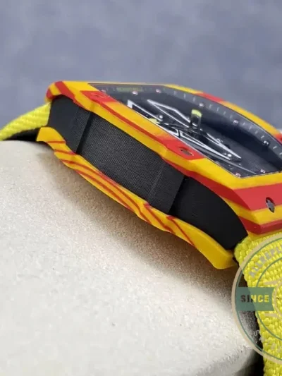 Replica Richard Mille 27-03 Tourbillon Yellow Strap - Budget Luxury Replica Watch