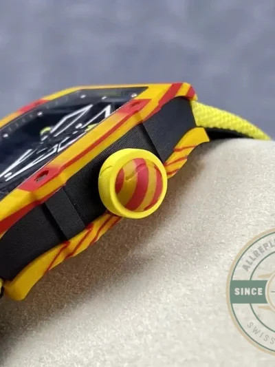 Replica Richard Mille 27-03 Tourbillon Yellow Strap - Affordable Super Clone Watch