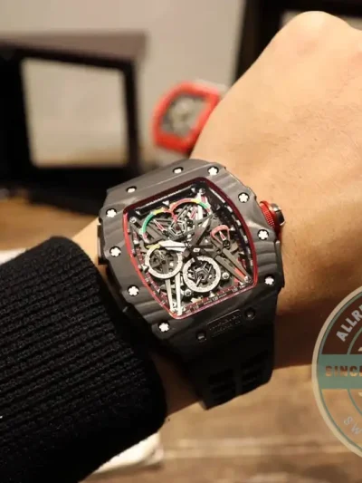 Replica Richard Mille 50-03 Black Carbon Case - Premium Super Clone Watch