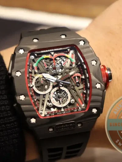 Replica Richard Mille 50-03 Black Carbon Case - Top-Tier Swiss Replica Watch