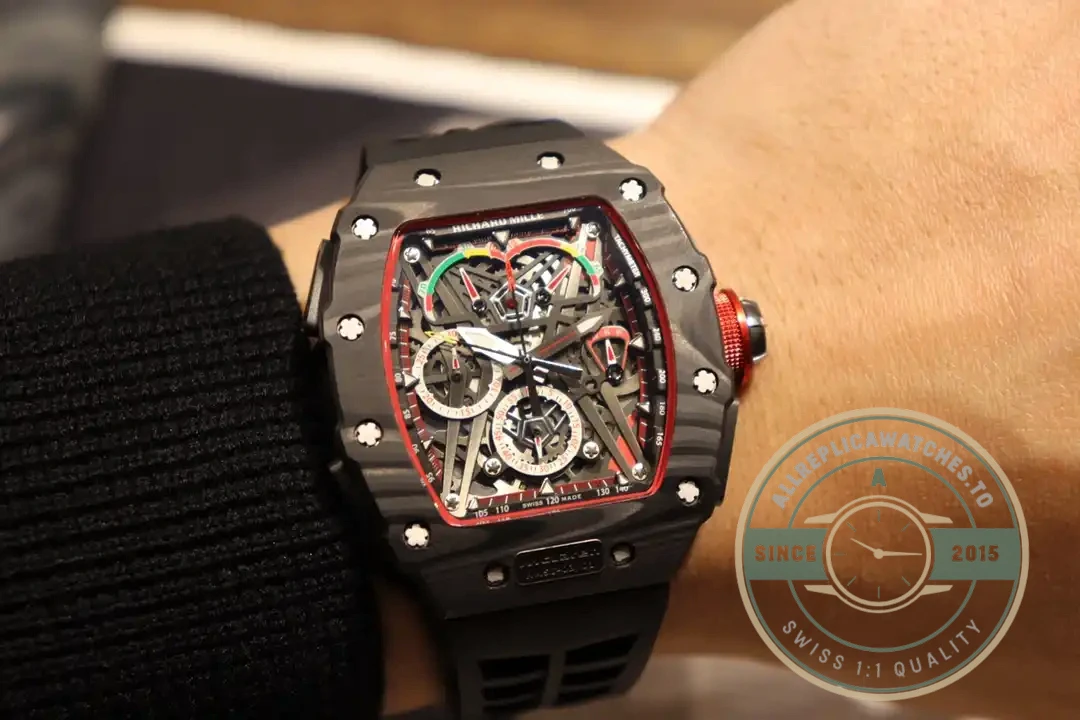Replica Richard Mille 50-03 Black Carbon Case - Top-Tier Swiss Replica Watch