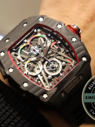 Replica Richard Mille 50-03 Black Carbon Case - Luxury Replica Watch
