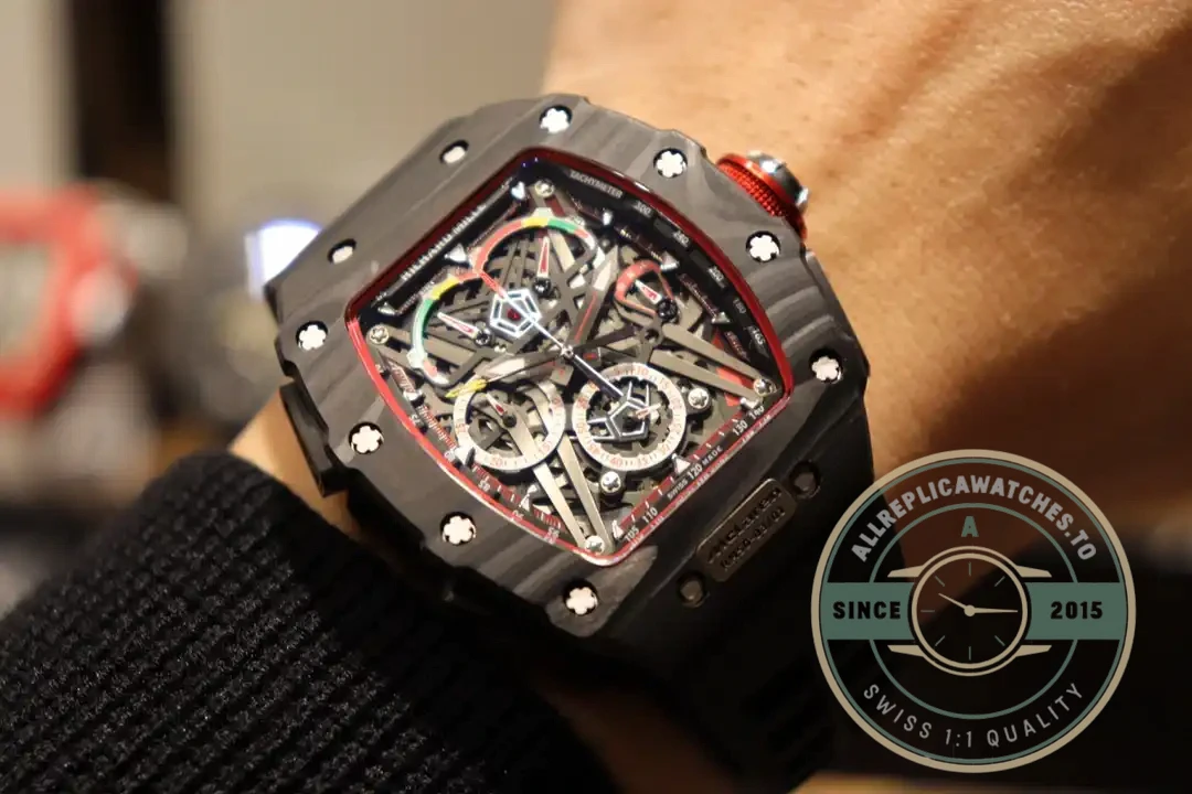 Replica Richard Mille 50-03 Black Carbon Case - Luxury Replica Watch