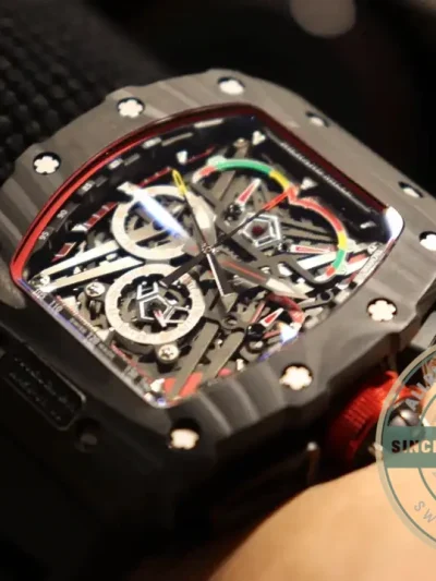 Replica Richard Mille 50-03 Black Carbon Case - Luxury Replica Watch