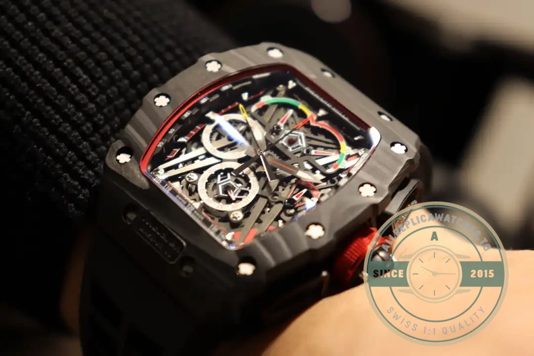 Replica Richard Mille 50-03 Black Carbon Case - Luxury Replica Watch