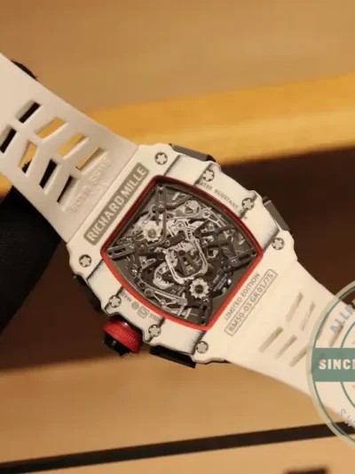 Replica Richard Mille 50-03 White Carbon Fiber Case - Best Quality Replica Watch