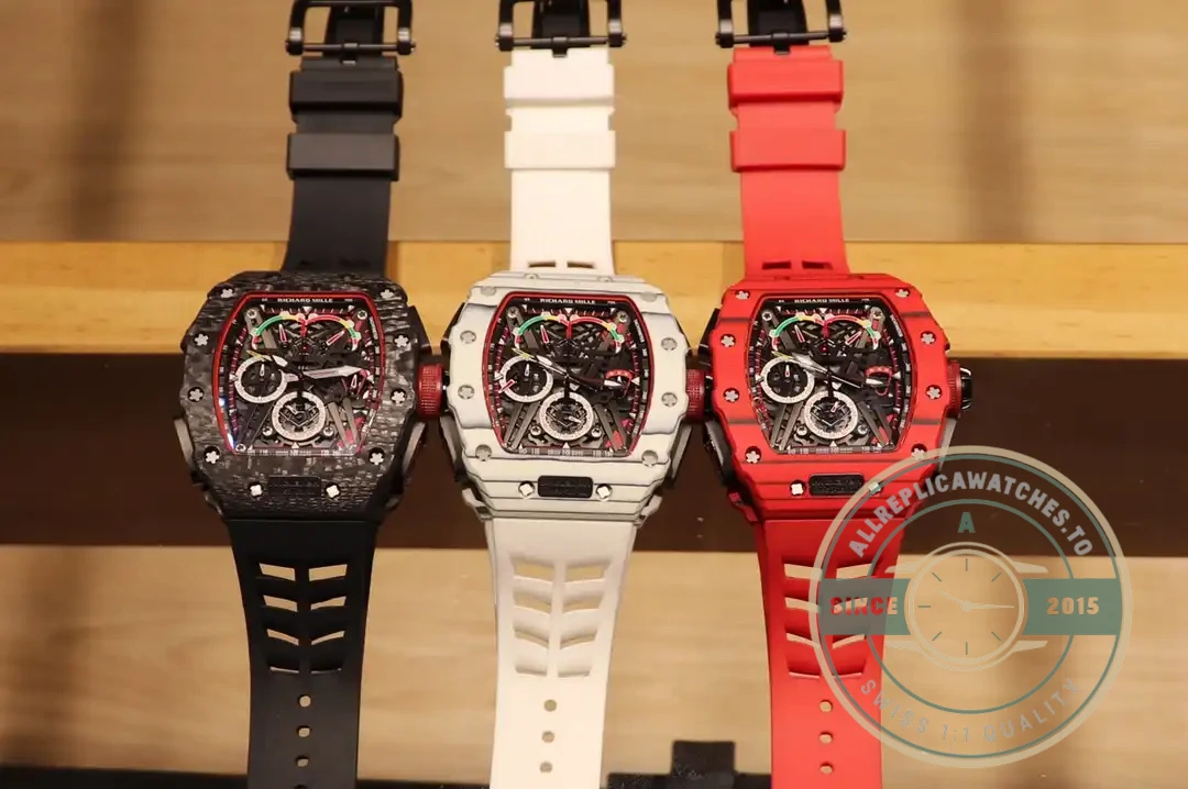 Replica Richard Mille 50-03 White Carbon Fiber Case - Affordable Luxury Replica Timepiece