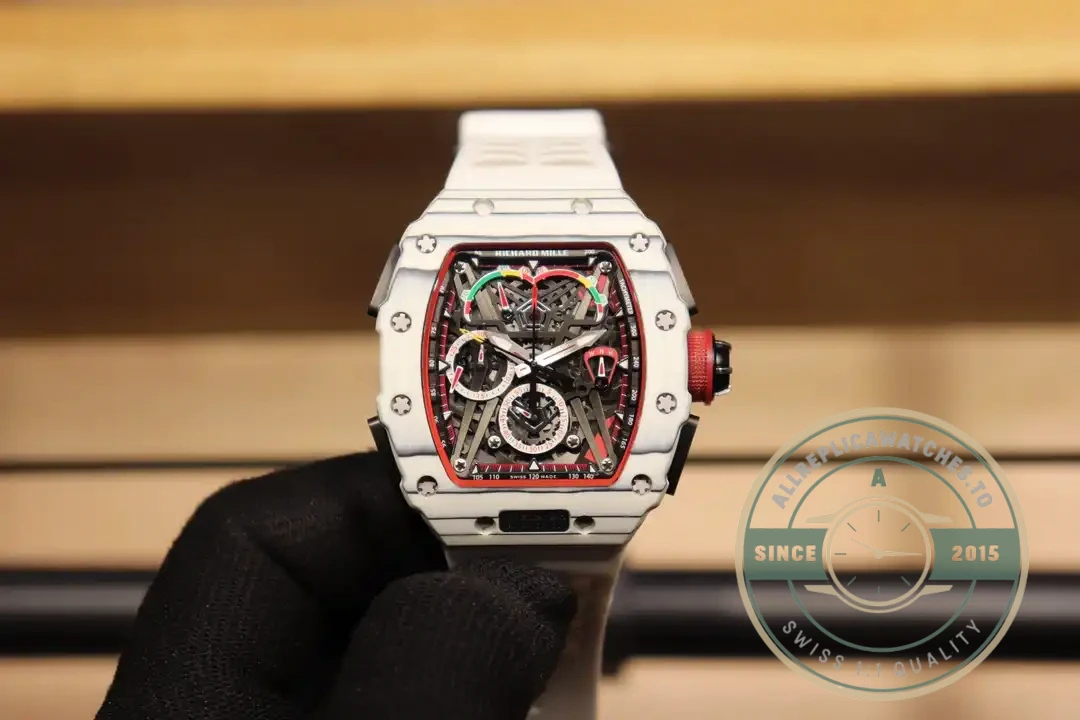Replica Richard Mille 50-03 White Carbon Fiber Case - High-Grade Replica Watch