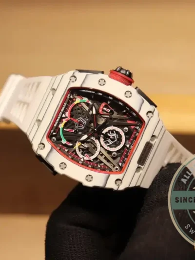 Replica Richard Mille 50-03 White Carbon Fiber Case - Best Quality Replica Watch