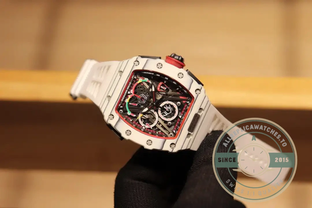 Replica Richard Mille 50-03 White Carbon Fiber Case - Best Quality Replica Watch