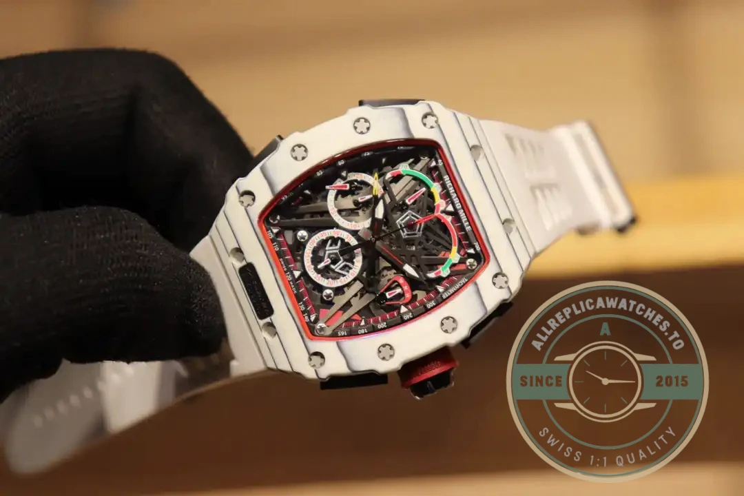 Replica Richard Mille 50-03 White Carbon Fiber Case - Affordable Super Clone Watch