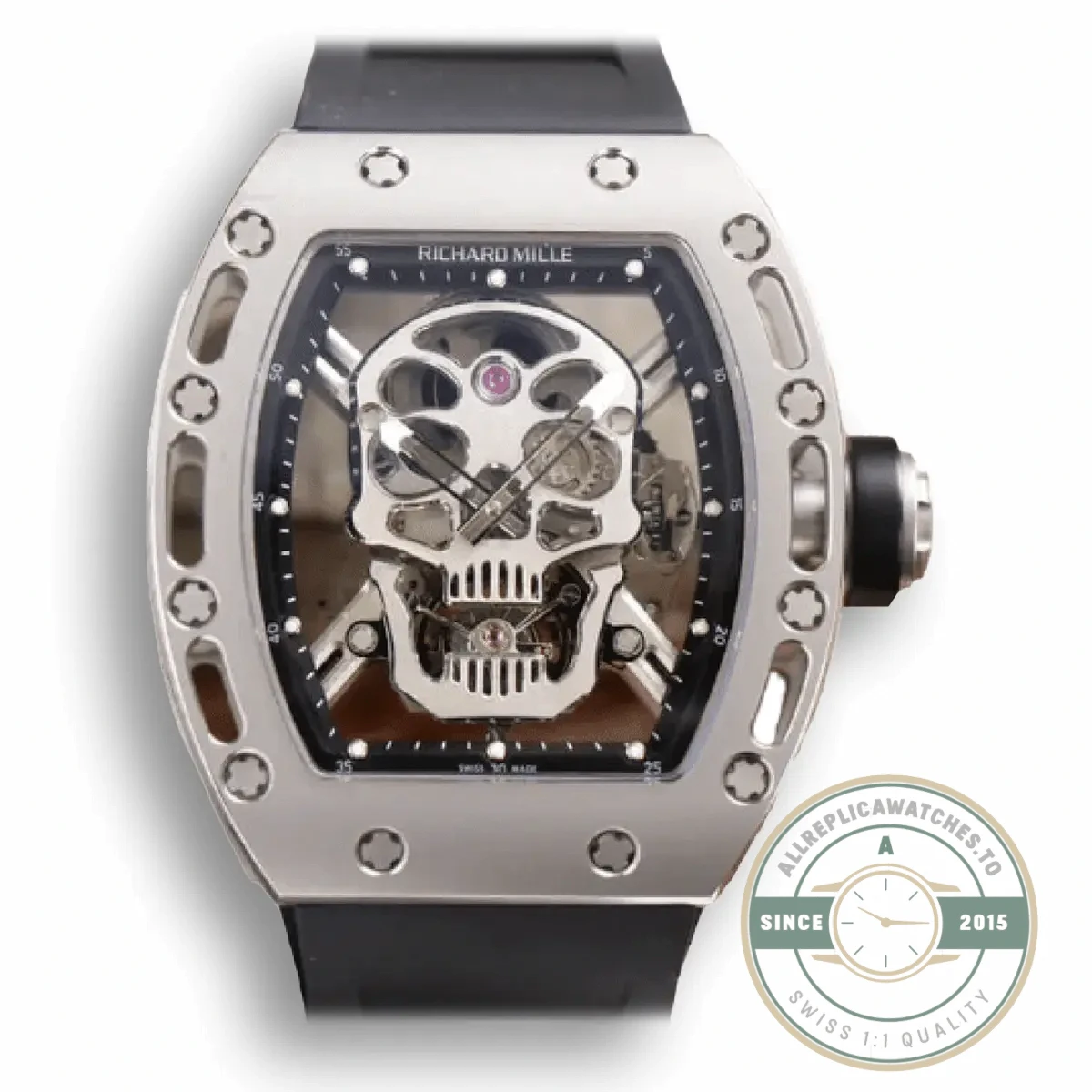 Replica Richard Mille 52-01 Tourbillon Skull Dial - Swiss-Made Clone Watch