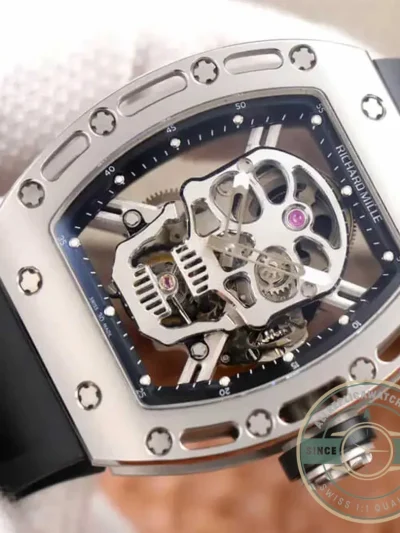 Replica Richard Mille 52-01 Tourbillon Skull Dial - Factory Super Clone Watch