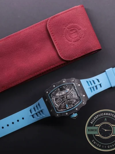 Replica Richard Mille 53-01 Black Carbon Swiss Tourbillon Movement - High-Grade Replica Watch