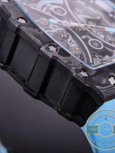 Replica Richard Mille 53-01 Black Carbon Swiss Tourbillon Movement - Budget Luxury Replica Watch
