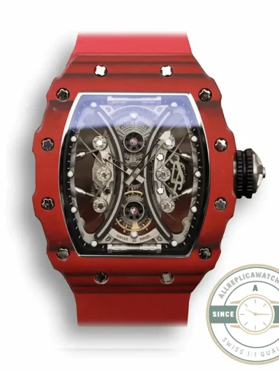 Replica Richard Mille 53-01 Red Tpt Carbon Fiber - Top-Tier Swiss Replica Watch
