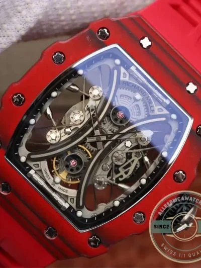 Replica Richard Mille 53-01 Red Tpt Carbon Fiber - 1:1 Swiss Replica Watch