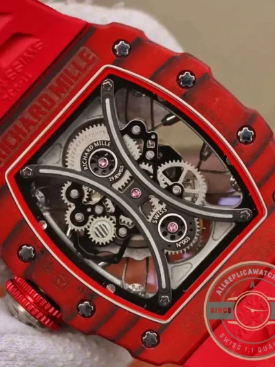 Replica Richard Mille 53-01 Red Tpt Carbon Fiber - 1:1 Swiss Replica Watch